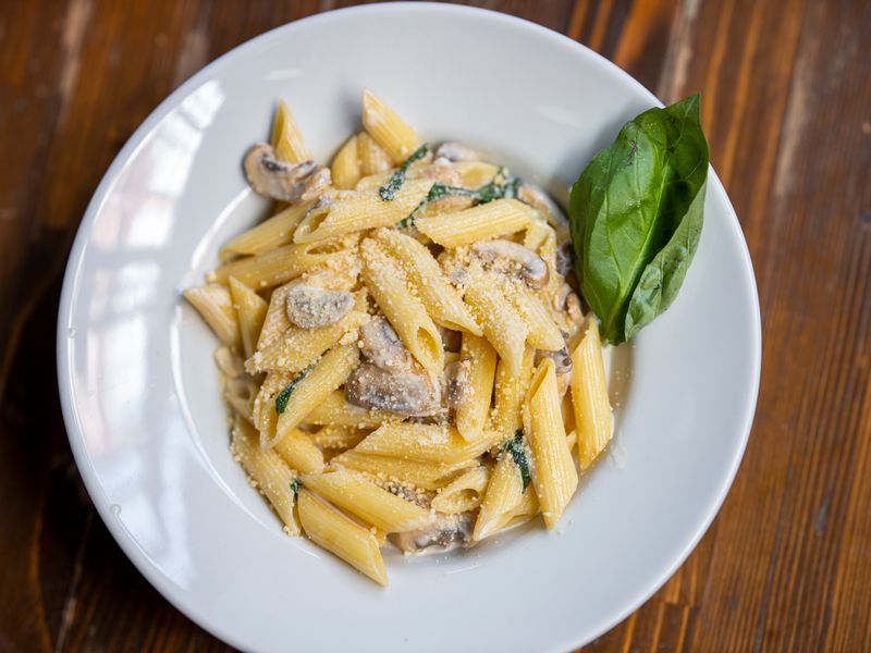 Wild mushroom pasta