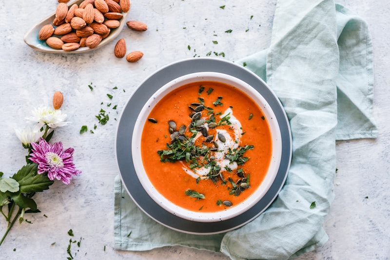 Roasted squash soup
